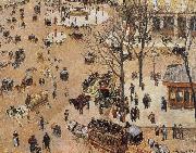 Camille Pissarro French Grand Theater Square Spain oil painting reproduction